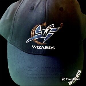 Washington Wizards Black/Blue Baseball Cap Adjustable